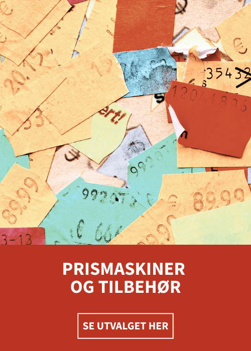 Se vårt utvalg innen prismaskiner og tilbehør